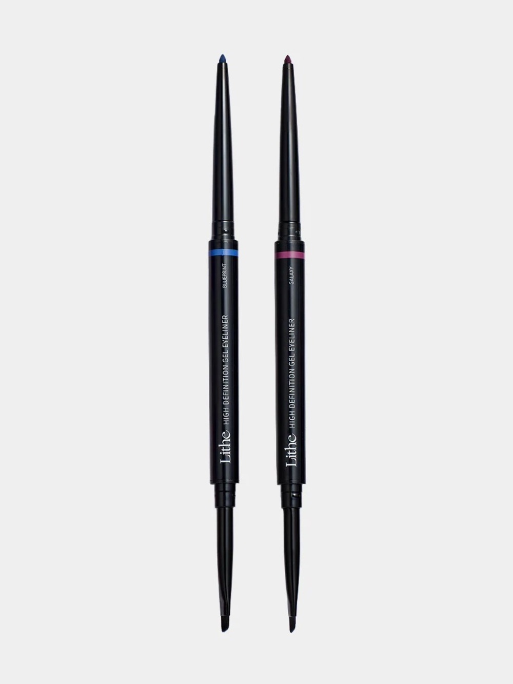 New Lithe Beauty High Definition Gel Eyeliner Duo Set Blueprint & Galaxy in Box